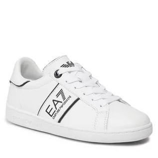 Buty dla dziewczynek - Sneakersy EA7 Emporio Armani XSX109 XOT74 D611 White+Black - grafika 1