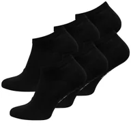 Skarpetki męskie - Skarpetki Stopki Męskie Bambusowe 3 Pary 39/42 Skarpetki Odprowadzające Wilgoć Czarne - miniaturka - grafika 1