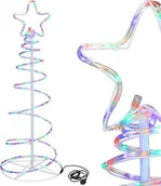 Ozdoby bożonarodzeniowe - Dekoracja świąteczna Springos ozdobna choinka - miniaturka - grafika 1