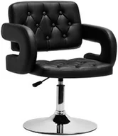 Fotele fryzjerskie - Hair system fotel fryzjerski qs-b1801 czarny - miniaturka - grafika 1