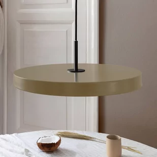 UMAGE UMAGE Asteria medium lampa wisząca czarna taupe - Lampy sufitowe - miniaturka - grafika 1