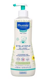 Mustela Bébé Stelatopia Cleansing Gel żel pod prysznic 500 ml dla dzieci - Kosmetyki kąpielowe dla dzieci - miniaturka - grafika 3