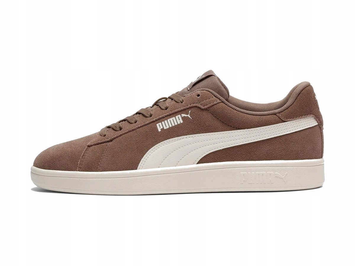 BUTY męskie PUMA SMASH 390984-32 sportowe skórzane zamsz brązowe 44 44