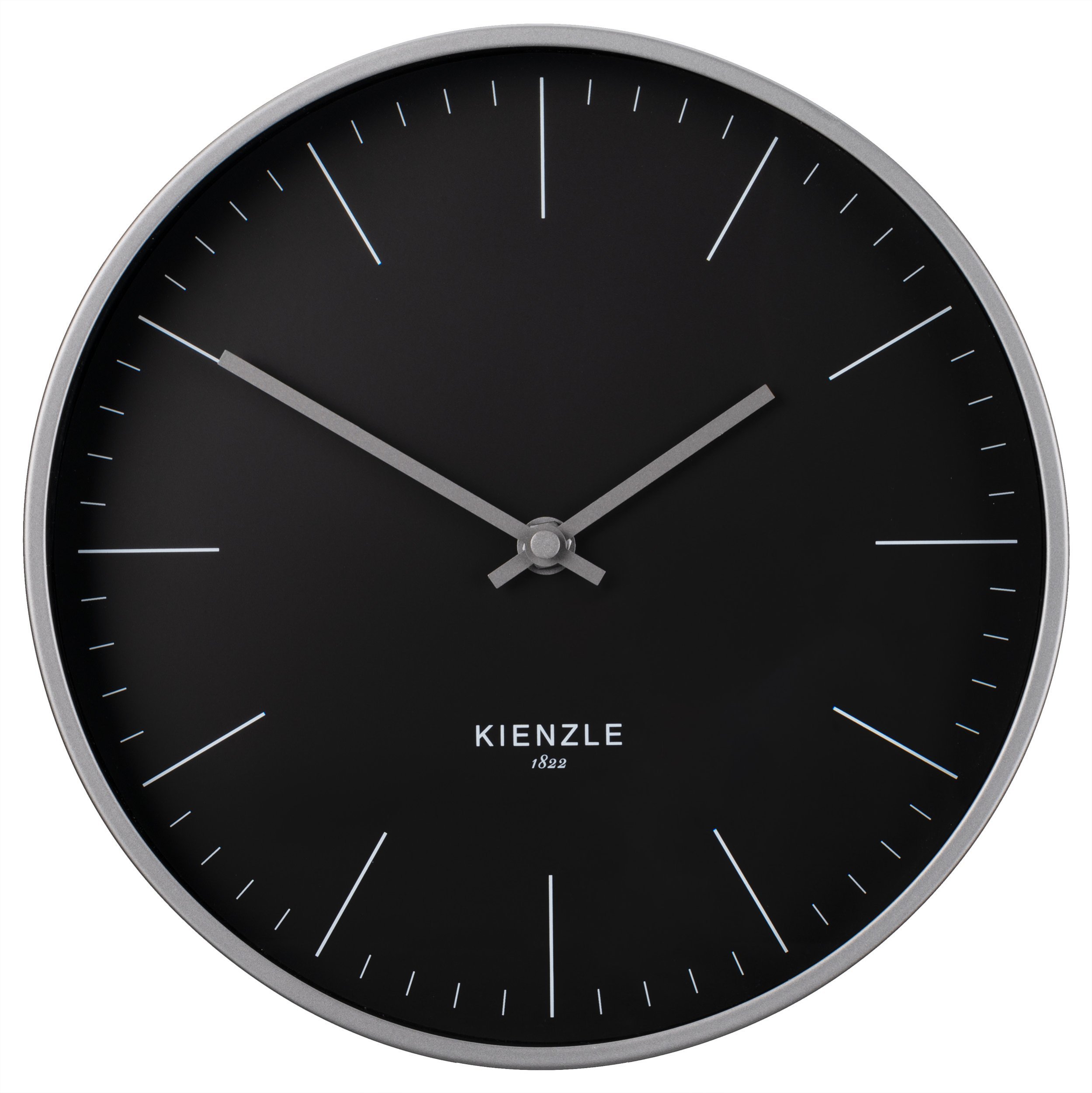 Dewalt KIENZLE DCF Radio-Control.Wall Clock Nowoczesny antracyt 25 cm