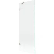 Parawany nawannowe - Mexen Lunar parawan nawannowy 1-skrzydłowy 70 x 150 cm, transparent, nikiel szczotkowany - 897-070-000-97-00 - miniaturka - grafika 1