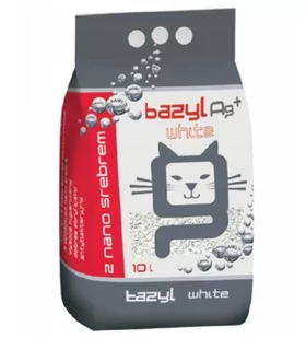 Bazyl Bazyl White 10L MS_14631 - Żwirek dla kotów - miniaturka - grafika 1
