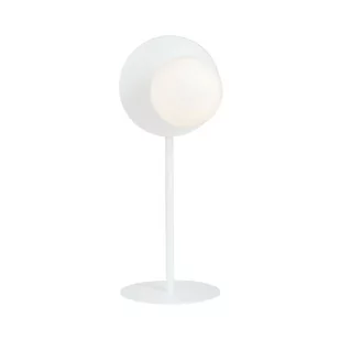 OSLO LN1 WHITE/OPAL 1189/LN1 lampka nocna szklany klosz - Lampy stojące - miniaturka - grafika 1