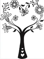Scrapbooking - Aladine Stempel, drzewo - miniaturka - grafika 1