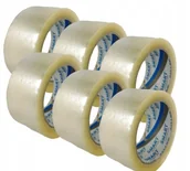 Taśmy klejące - TAŚMA DO PAKOWANIA KLEJĄCA SMART BEZBARWNA 48/60 m 6 szt. - miniaturka - grafika 1