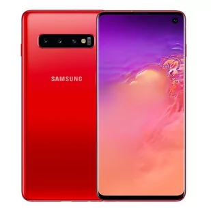 Samsung Galaxy S10 128GB Dual Sim Czerwony - Telefony komórkowe - miniaturka - grafika 1