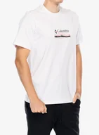 Koszulki i topy damskie - Koszulka z nadrukiem Columbia Explorers Canyon Back S/S Tee - white/heritage hills - miniaturka - grafika 1