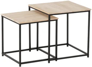 Zestaw stolików kawowych BORAS, wys. 35 cm i 40 cm - Ławy i stoliki kawowe - miniaturka - grafika 1