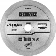 Tarcze do pił - DeWalt tarcza diamentowa 76x9.5 - miniaturka - grafika 1