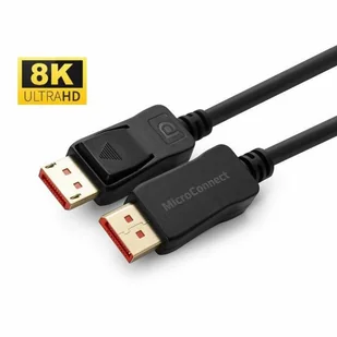 Microconnect MC-DP-8K-150V2.0B kabel DisplayPort - Kable komputerowe i do monitorów - miniaturka - grafika 1