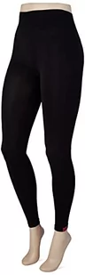 Calvin Klein Legginsy damskie Calvin Klein Ck Logo Women's Legginsy, 1 opakowanie, czarny/magenta, L - Legginsy - miniaturka - grafika 1