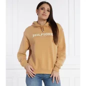 Bluzy damskie - Tommy Hilfiger Bluza REG MONOTYPE FLOCK | Regular Fit - miniaturka - grafika 1