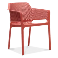 Krzesła - D2.Design Krzesło Net czerwone 81727 - miniaturka - grafika 1