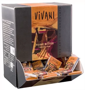 Vivani Czekolada gorzka - 5g 05834 - Zdrowa żywność - miniaturka - grafika 1