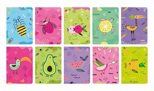 Zeszyt A5 32K Kratka Fruits Pakiet 10 Szt. - Zeszyty szkolne - miniaturka - grafika 1