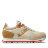 Sneakersy damskie - Sneakersy Napapijri NP0A4I6W Beżowy - miniaturka - grafika 1