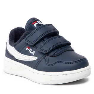 Buty dla chłopców - Sneakersy Fila - Arcade Velcro Infants 1011078.21N Fila Navy - grafika 1