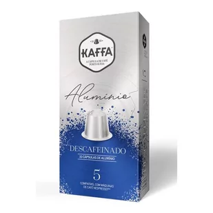 KAFFA Kaffa Descafeinado (kawa bezkofeinowa) kapsułki aluminiowe do Nespresso - 10 kapsułek - Kawa w kapsułkach i saszetkach - miniaturka - grafika 1