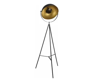 Lampa podłogowa MATYLDA 1xE27/20W/230V czarna/złota - Lampy stojące - miniaturka - grafika 1