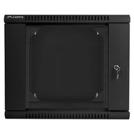 Szafy rack - Lanberg Szafa wisząca dwusekcyjna 19 9U czarna WF02-6609-10""B (WF02-6609-10B) - miniaturka - grafika 1