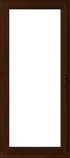 Lupol 2-szybowe balkonowe kolor lakier orzech OB4 RU 865x2095 mm - Okna - miniaturka - grafika 1