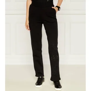 Armani Exchange Spodnie dresowe | Regular Fit - Dresy damskie - miniaturka - grafika 1