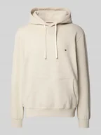 Bluzy męskie - Bluza z kapturem o kroju oversized z mieszanki bawełny - miniaturka - grafika 1