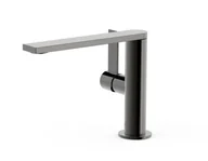 Baterie wannowe i prysznicowe - Bateria umywalkowa Tres Project czerń metalizowana 21120501KM - miniaturka - grafika 1