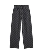 Spodnie damskie - Spodnie Damskie VANS Sirelle Novelty Puddle Black VN000Q60EMV1 28 - Vans - miniaturka - grafika 1