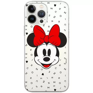 Etui Disney dedykowane do Xiaomi REDMI NOTE 10/ 10S, wzór: Minnie 056 Etui częściowo przeźroczyste, oryginalne i oficjalnie licencjonowane - Etui i futerały do telefonów - miniaturka - grafika 1