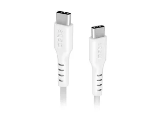 SBS USB-C - USB-C 1,5m Biały | - Kable - miniaturka - grafika 1