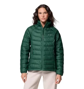 Columbia Powder Lite 2 Damska kurtka zapinana na zamek błyskawiczny, kurtka puchowa, Rain Forest, XL - Kurtki damskie - miniaturka - grafika 1