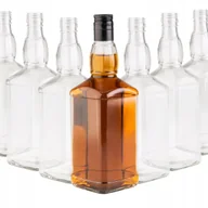 Domowy wyrób alkoholu - 30 SZT SZKLANE BUTELKI DANIELS 700 ML + ZAKRĘTKI NA PREZENT WESELE BIMBER - miniaturka - grafika 1