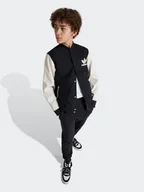 Moda i Uroda OUTLET - adidas Kurtka bomber adicolor IY7505 Czarny Regular Fit - miniaturka - grafika 1