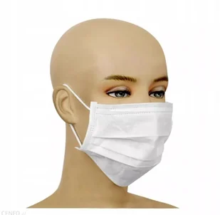 Maska Ochronna Antywirusowa 3 Warstwowa 500szt - Maseczki ochronne i antywirusowe - miniaturka - grafika 1