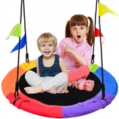 Place zabaw - Bocianie gniazdo kolorowe JUST FUN FLY 100CM - miniaturka - grafika 1