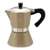 Zaparzacze i kawiarki - Pezzetti Kawiarka Bellexpress Tortora 3 TZ Szary - miniaturka - grafika 1