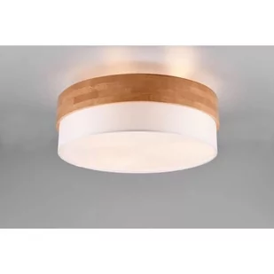 Seasons lampa sufitowa biało brązowa Boho 611500301 Trio - Lampy sufitowe - miniaturka - grafika 1