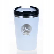 Kubki termiczne - Kubek termiczny BIAŁY (mały) -320 ml - miniaturka - grafika 1