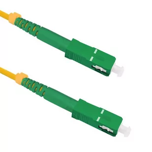 QOLTEC Patchcord Światłowodowy SC/APC SC/APC 9/125 1.5m 54365 - Kable miedziane - miniaturka - grafika 1