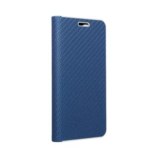 Forcell Kabura LUNA Book Carbon do XIAOMI Redmi 9A / 9AT niebieski - Etui i futerały do telefonów - miniaturka - grafika 1