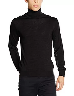 CASUAL FRIDAY Sweter męski, czarny (Black 50003), XL - Swetry męskie - miniaturka - grafika 1