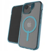 Etui i futerały do telefonów - Zagg Etui Santa Cruz Snap do iPhone 16e / 15 / 14 / 13 do MagSafe, przeźroczysto-błękitne - miniaturka - grafika 1