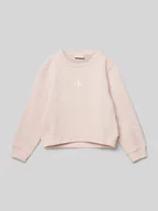 Bluzy dla dziewczynek - Bluza z okrągłym dekoltem - miniaturka - grafika 1