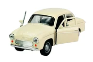 Samochody i pojazdy dla dzieci - WELLY SYRENA 105 BEŻOWA 1:34 43622 - miniaturka - grafika 1