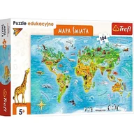 Puzzle - Trefl puzzle edukacyjne Mapa Europy - miniaturka - grafika 1
